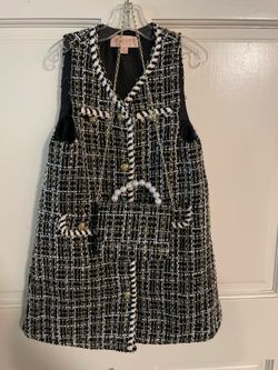 Dress with matching purse