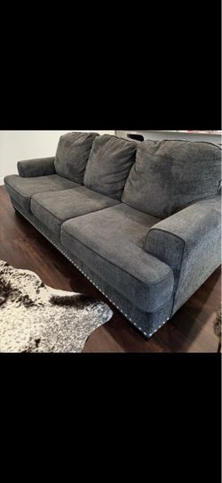 Grey couches