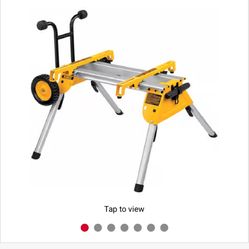 Dewalt Aluminum Rolling Table Saw Stand DW7440RS