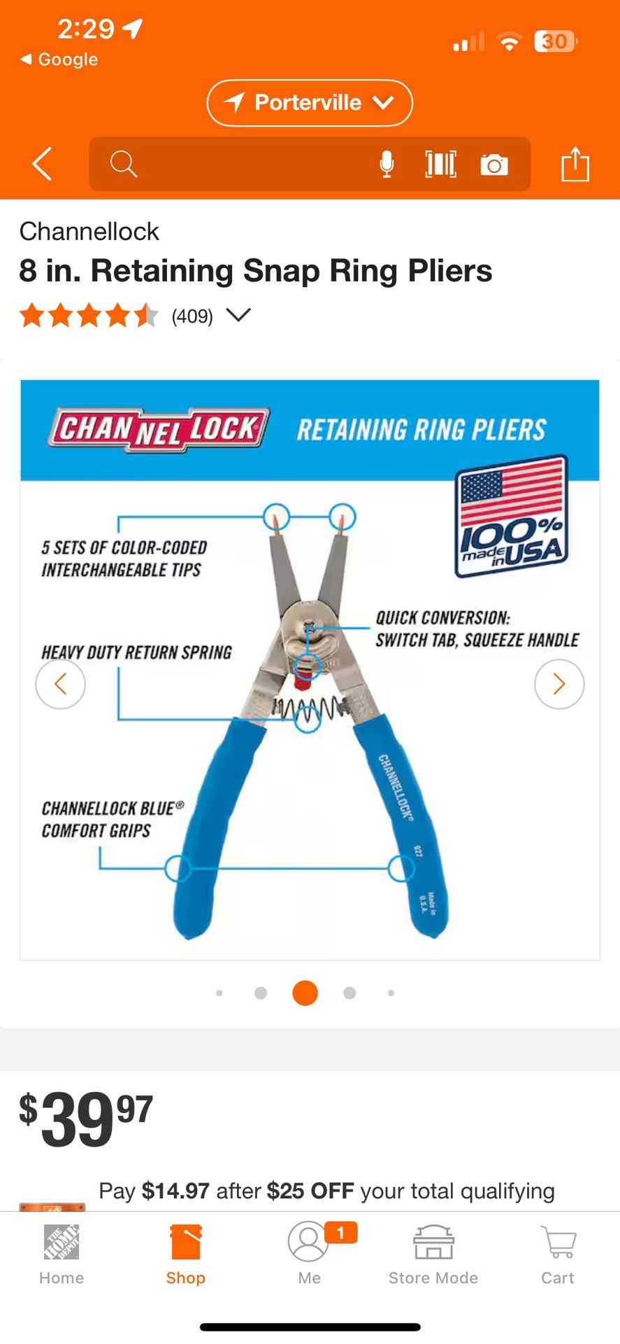 Snap Ring Pliers