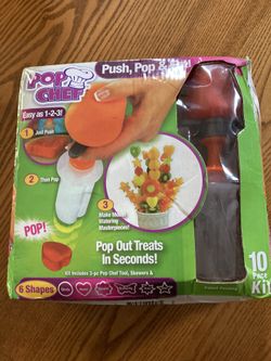 Pop Chef Fruit Cut Out New