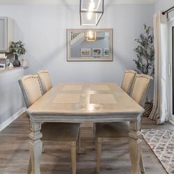 Dining Room Table With 5 Chairs 