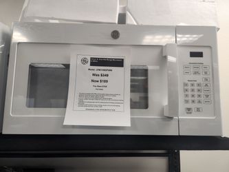 1.6 cu. ft. Over-the-Range Microwave in White