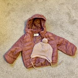 FREE Girl jacket and hat 1.5-2 years old
