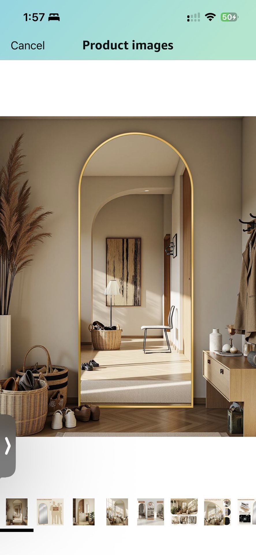 Full body mirror