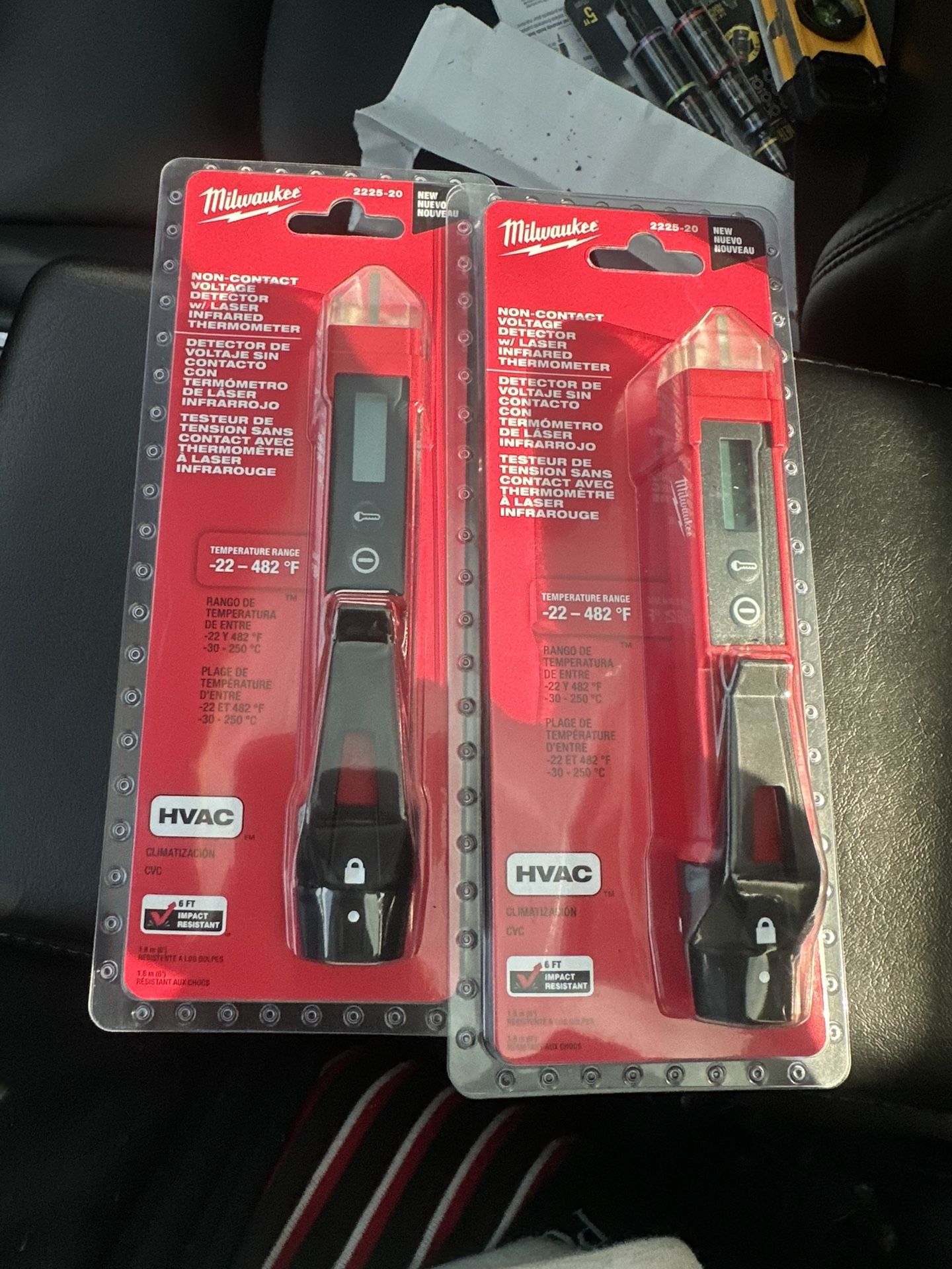 Milwaukee Non Contact Voltage Detector With Laser Infrared Thermometer