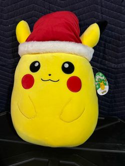 Squishmallows Pikachu Christmas Plush