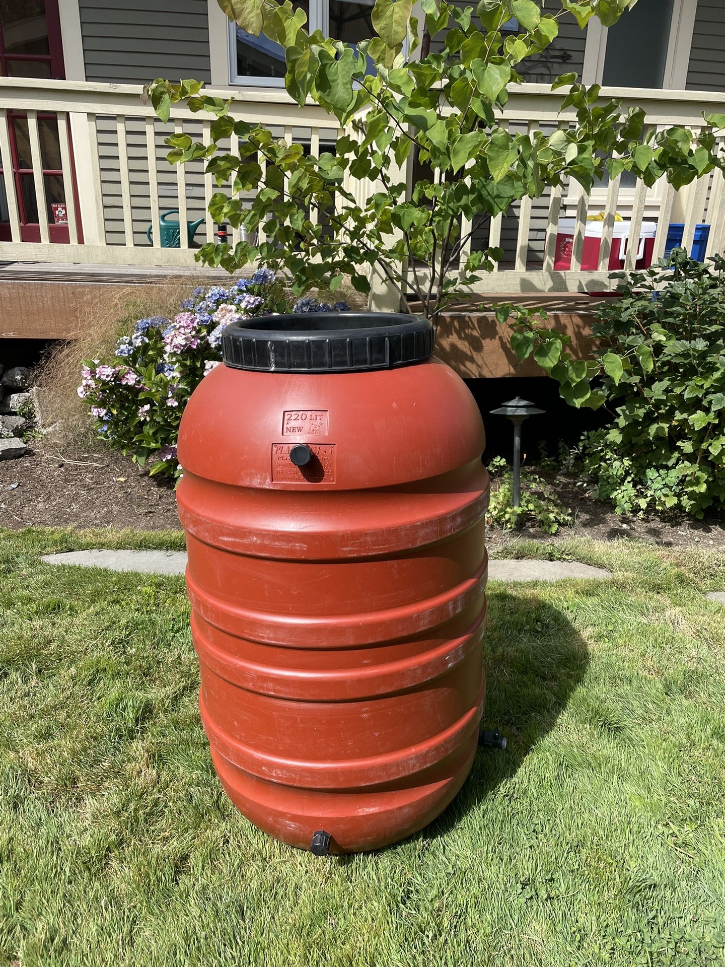 55 Gallon Rain Barrel