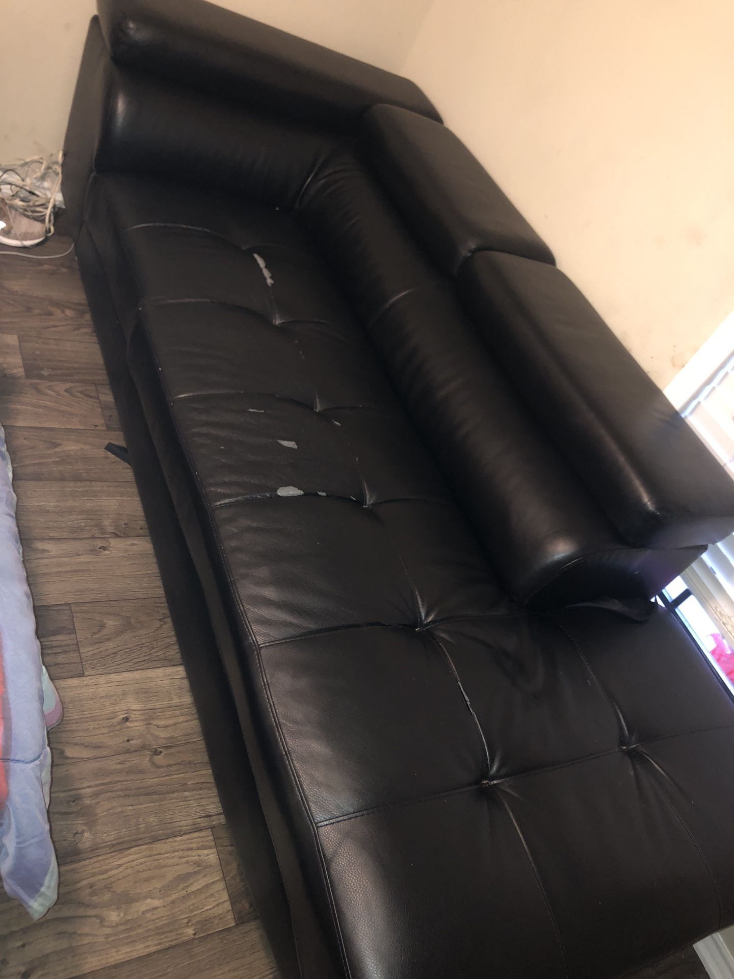 Two leather couches for sale. Need to sell TODAY