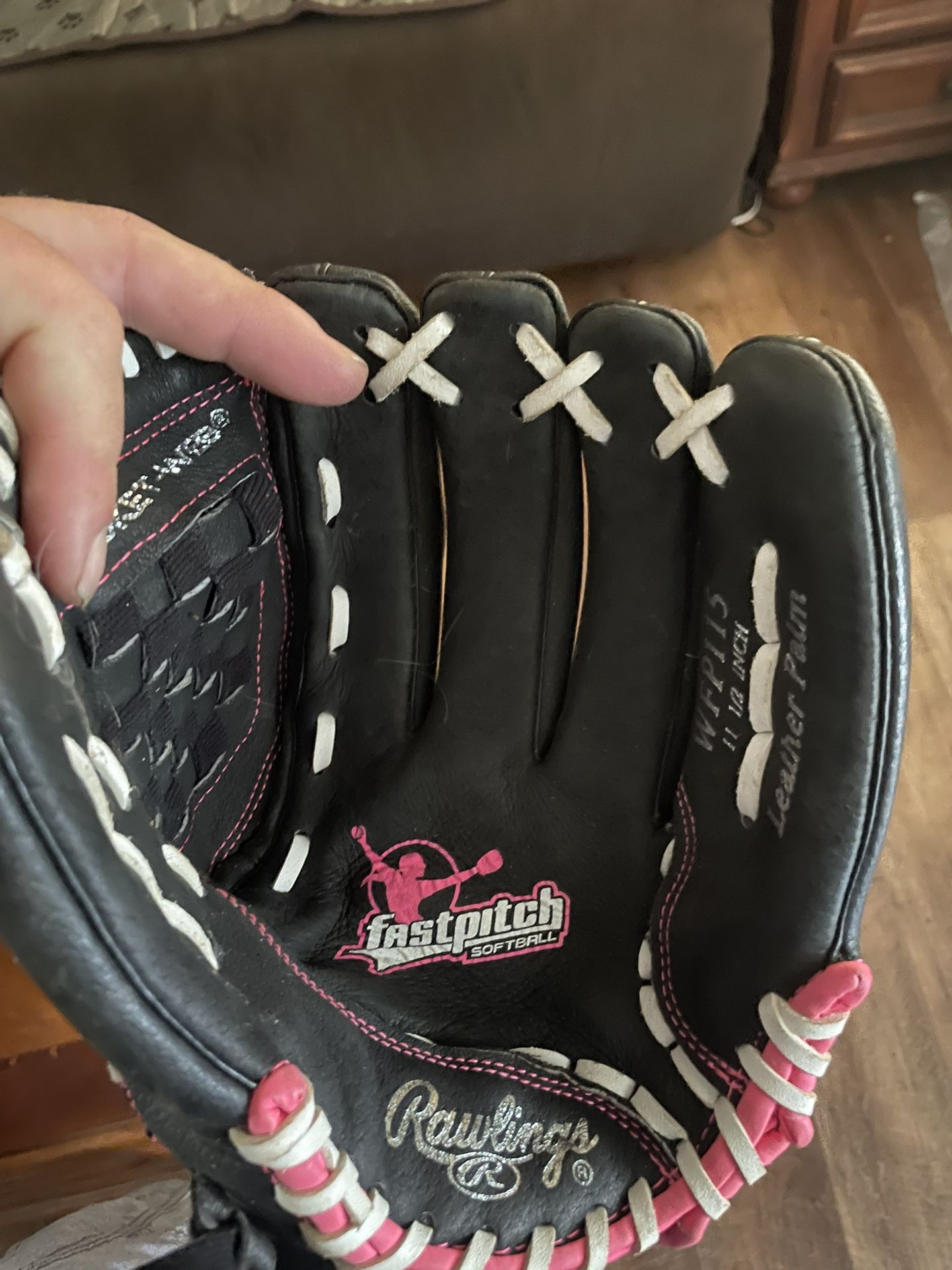 Girls Glove Bat Helmet And Bag