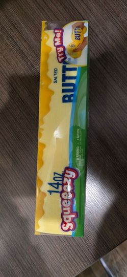 Sunny Days Butter Squeezy Squishy Toy NEW -  10.5 inches