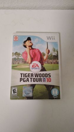 Wii game Tiger Woods PGA Tour 10
