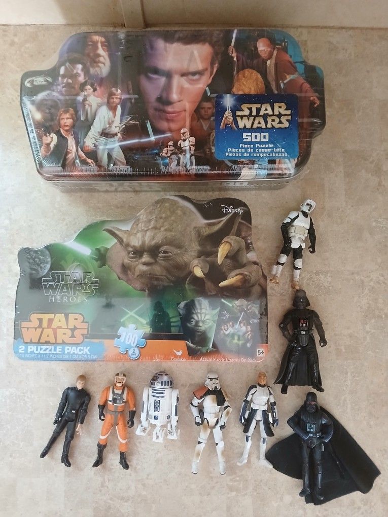 Star Wars Action Figures & Puzzles