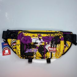 Los Angeles Lakers Limited Edition Sprayground Cross Body Bag NBALAB