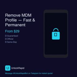 Remove MDM Profile — Fast & Permanent