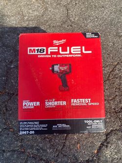 MILWAUKEE HIGH TORQUE IMPACT WRENCH