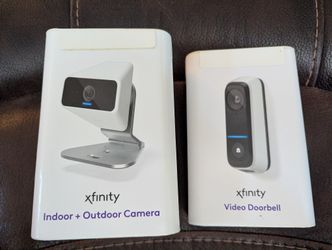 Xfinity Doorbell and Indoor Outdoor Camera Combo