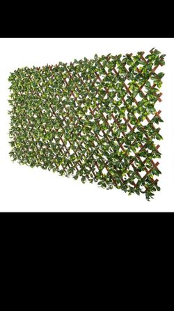 Naturae Decor-36in x 72in expandable PVC trellis