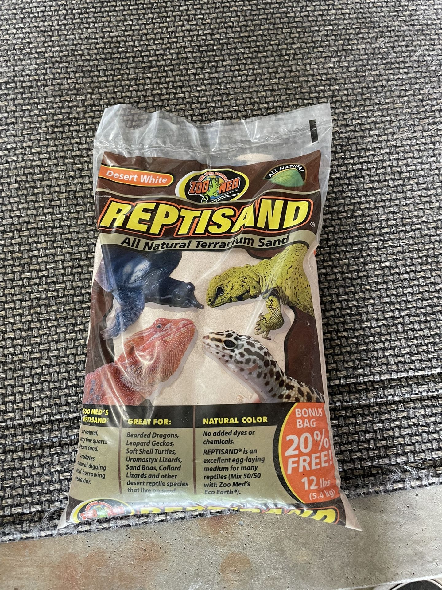 12# Bag of Reptisand