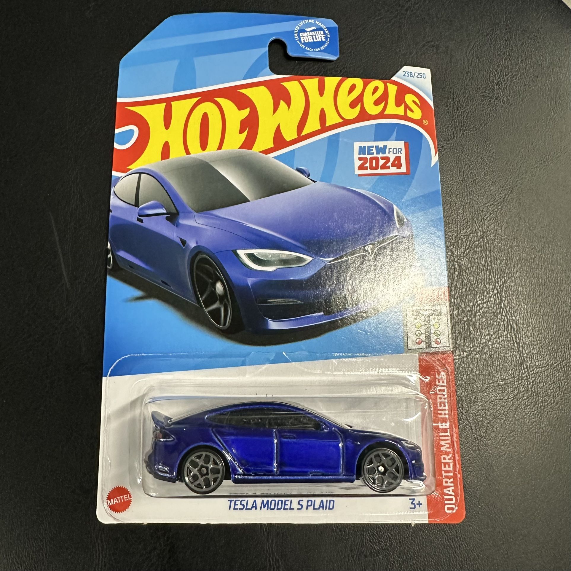 Tesla Model S Plaid Hot Wheels