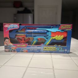 Nerf Super Soaker Power Drench XL Water Gun Pump Action New in Box