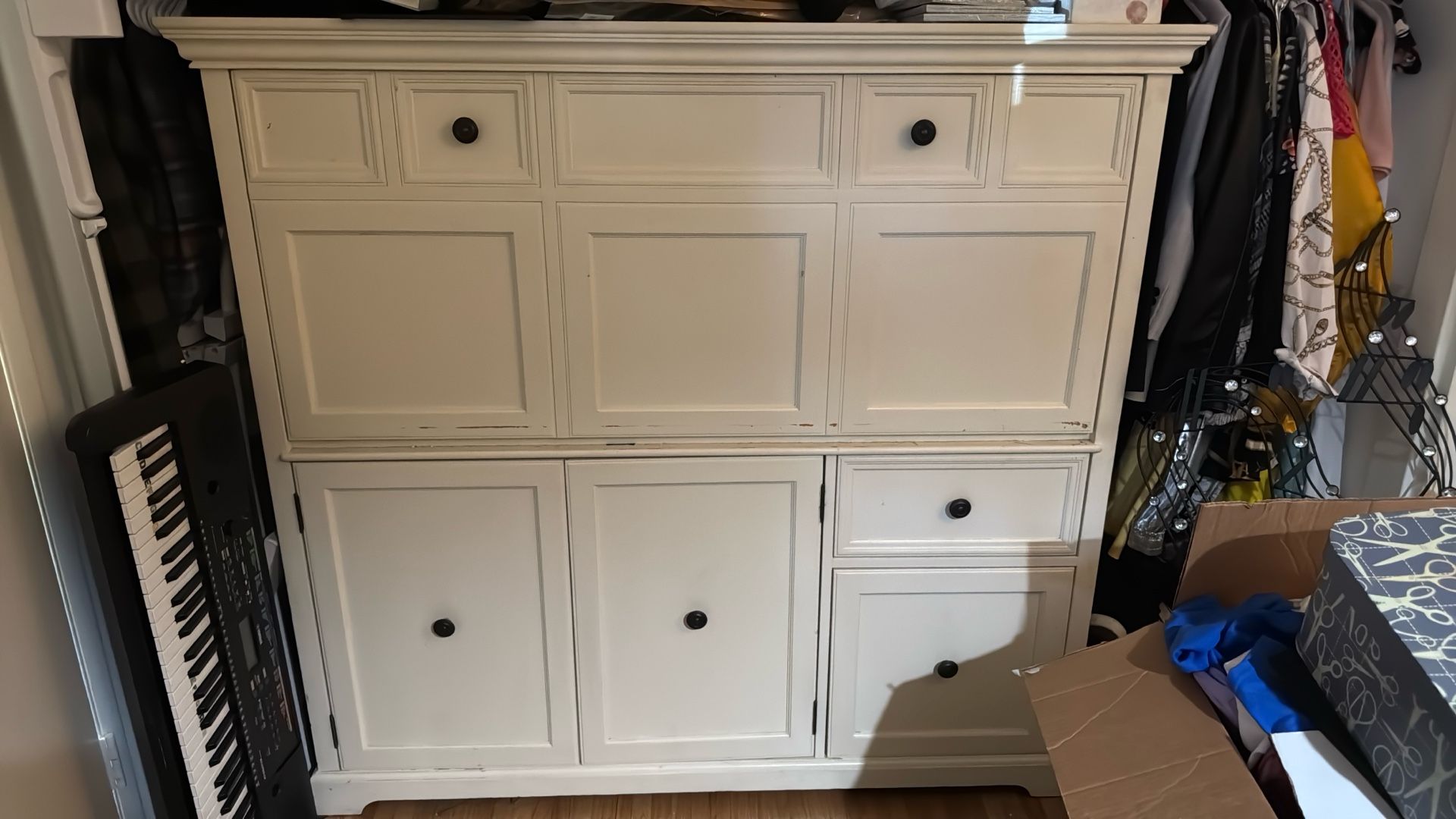 Dresser Pull Down Desk