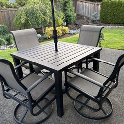 Patio Set In Excellent Condition