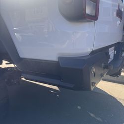 Jeep gladiator Rear Metal Bumper By Metalcloak