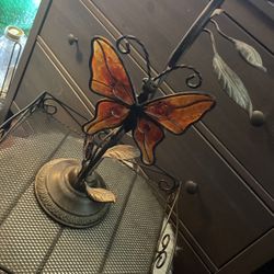 Mariposa  Home Interiors  De Fierro  Hermoso Para 2 Velas❤️😍