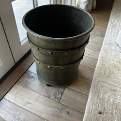 Antique Cast Iron Planters