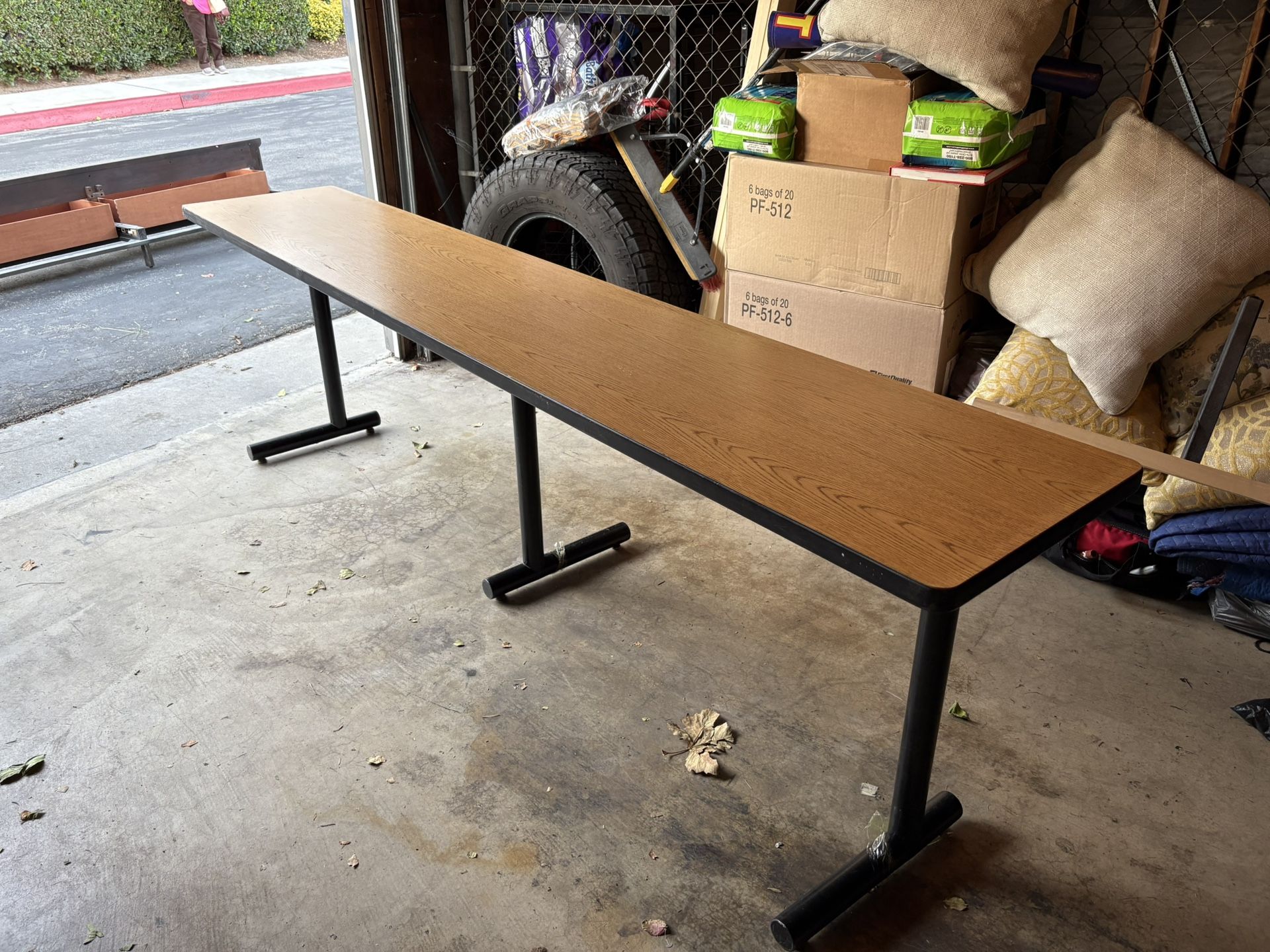 8ft Long HEAVY DUTY SCHOOL STUDENT DESK TABLE