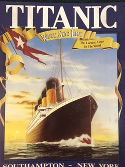 Titanic Metal Sign