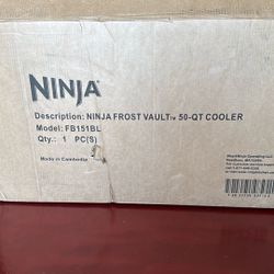 Ninja Frost Vault 50-QT Blue