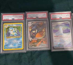 Pokemon PSA graded cards