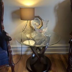 Glass Top Table