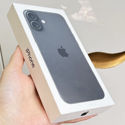 NEW Sealed Apple iPhone 16 Plus 128GB Factory Unlocked Black Color