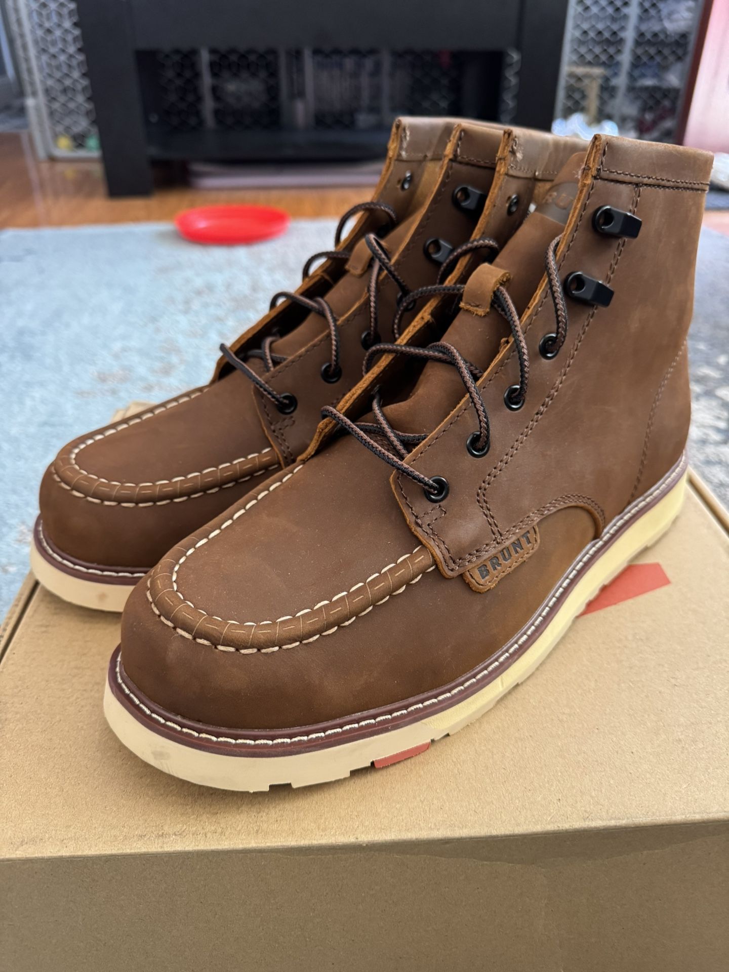 BRUNT Work Boots The Marin (Soft Toe) Size 11.5