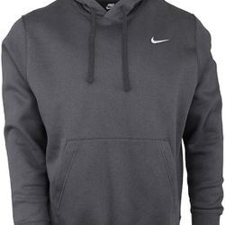 Nike Grey Fleece Pullover Hoodie 