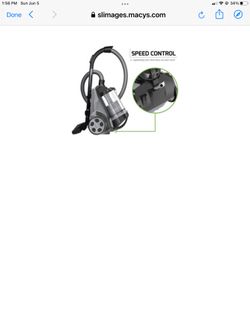Ovente Cyclone Vacuum