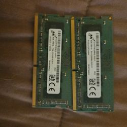 2x 4gb Ram Sticks