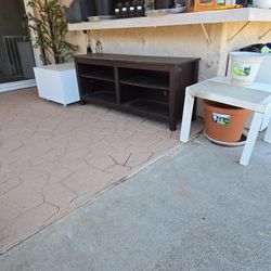 Dark Brown Console Table