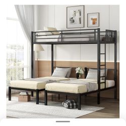 Three Piece Bunk Bed