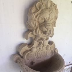 Concrete Fountain (pump not with item) $75