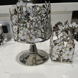 New Beautiful Bath and Body Works Candle & Soap Holder 
