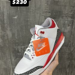 Jordan 3 Retro Fire Red 2022