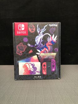 Nintendo Switch OLED Model Pokémon Scarlet and Violet Console CLASSIC