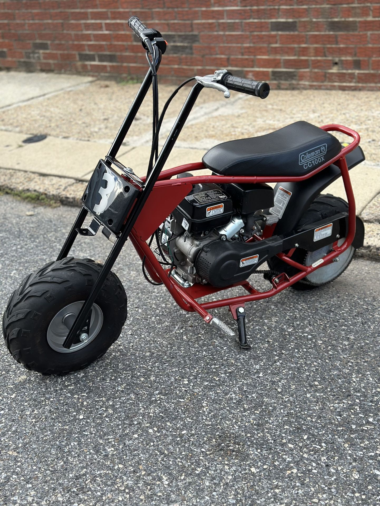 Suspension Cc100x Mini Bike 2021 Colman Cc100x For Sale In