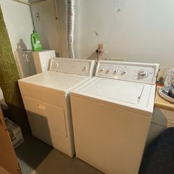 Washer and Dryer with minor repair