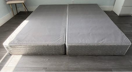 Grey bed base