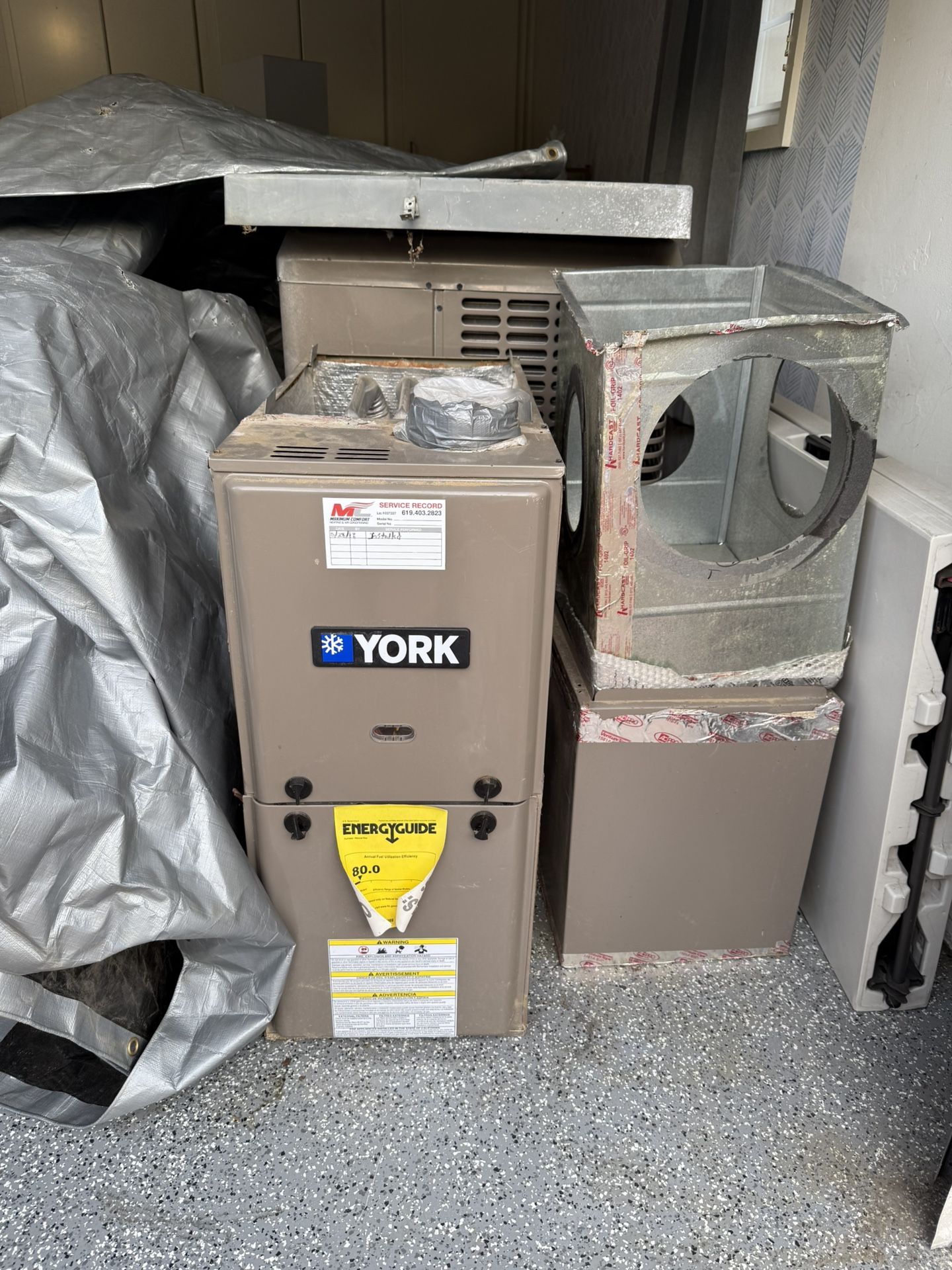 2018 York 3 Ton AC And Furnace